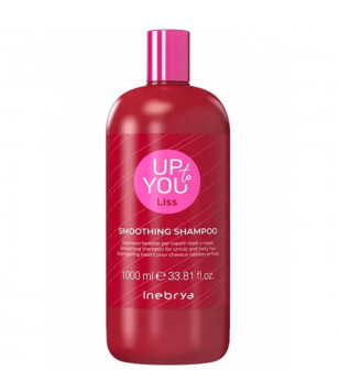 Шампунь для розгладження в’юнкого волосся  Up To You Smoothing Shampoo Inebrya, 1000 мл