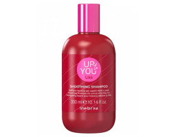 Шампунь для розгладження в’юнкого волосся  Up To You Smoothing Shampoo Inebrya, 300 мл