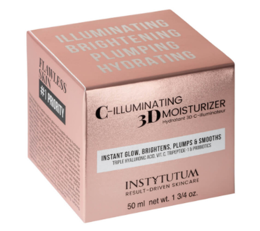 Крем-сияние с витамином C C-Illuminating 3D-Moisturizer Instytutum, 50 мл