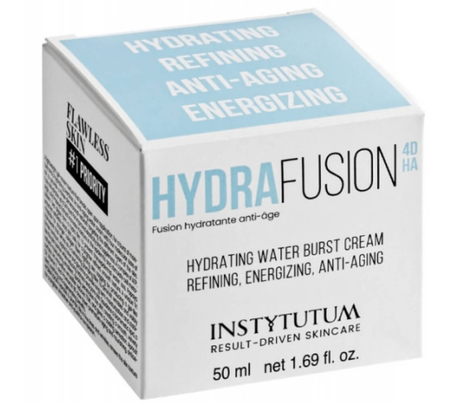 Зволожувальний крем-гель для обличчя Hydrafusion 4D Hydrating Water Burst Cream Instytutum, 50 мл