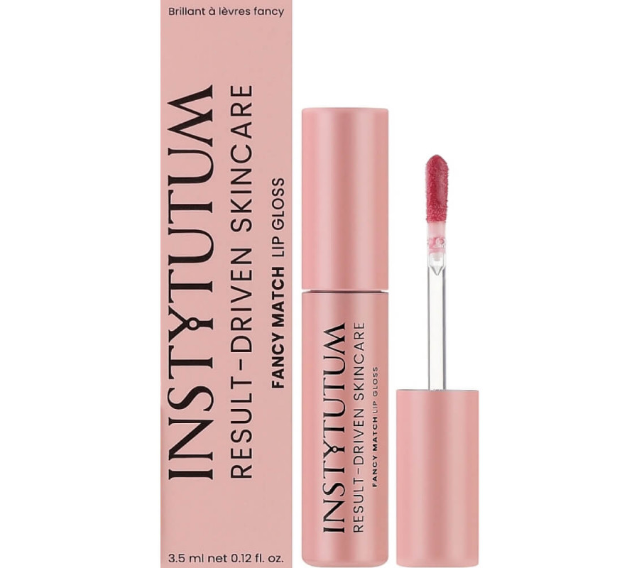 Блиск-догляд для губ fancy match lip gloss Instytutum, 3,5 мл
