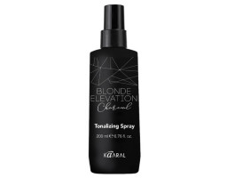 Незмивний спрей для тонування волосся Blonde Elevation Charcoal Tonalizing Spray Kaaral, 200 мл