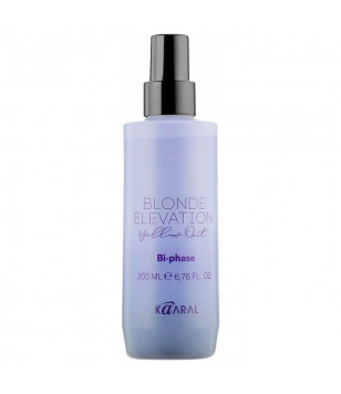 Двухфазный несмываемый спрей для осветленных волос Blonde Elevation Yellow Out Bi-phase Kaaral, 200