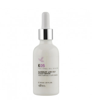 Краплі спрямованої дії проти жирної лупи K05 Dandruff And Oily Sclap Serum Kaaral, 50 мл