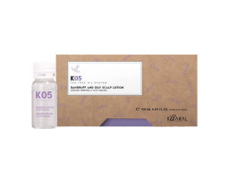 Лосьйон проти жирної лупи K05 Dandruff And Oily Sclap Lotion Kaaral, 12*10 мл
