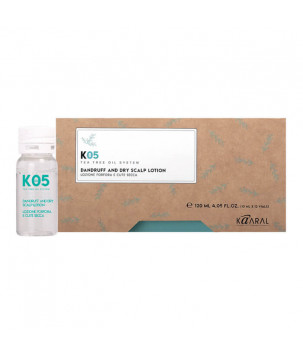 Лосьйон для волосся проти сухої лупи K05 Dandruff And Dry Sclap Lotion Kaaral, 12*10 мл