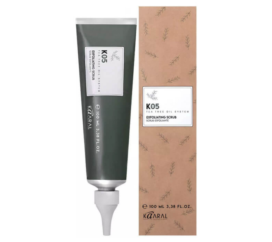 Відлущувальний скраб для шкіри голови і волосся K05 Exfoliating Scrub Kaaral, 100 мл