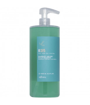 Шампунь для профілактики утворення лупи для сухої шкіри голови Kaaral, 1000 мл