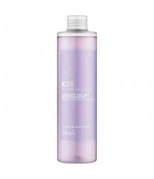 Шампунь против перхоти и жирной кожи головы K05 Dandruff And Oily Sclap Shampoo Kaaral, 250 мл