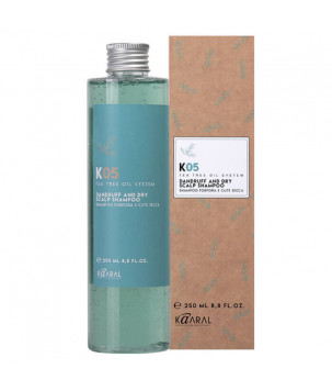 Шампунь для профілактики утворення лупи для сухої шкіри голови Kaaral, 250 мл