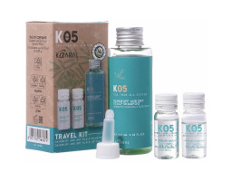 Дорожній набір для сухої шкіри голови Kaaral, 100 мл/20 мл