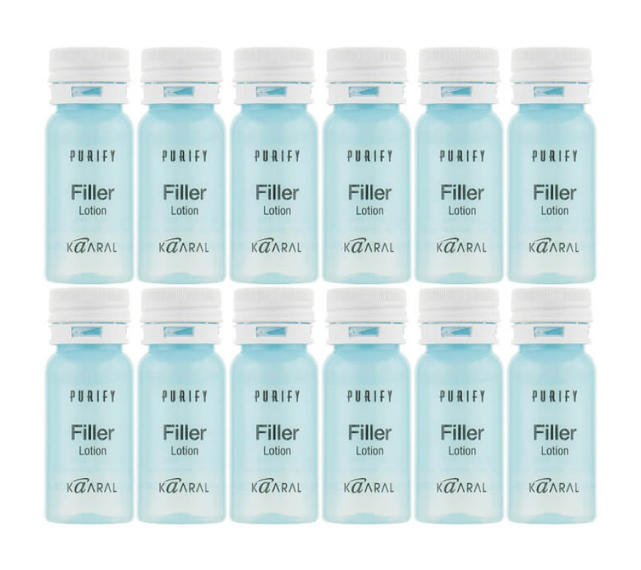 Лосьон-реконструктор с кератином и гиалуроновой кислотой Purify Filler Lotion Kaaral, 12*10 мл