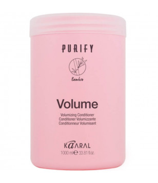 Крем-кондиционер для тонких волос с экстрактом бамбука Purify Volume Conditioner Kaaral, 1000 мл