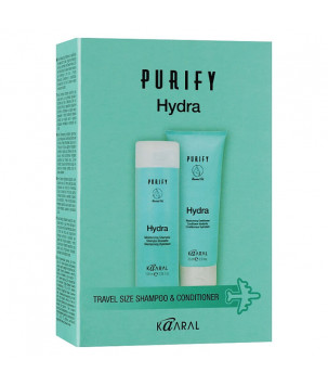 Дорожній набір Purify Hydra Travel Kit Kaaral, shm/100 мл + cond/75 мл