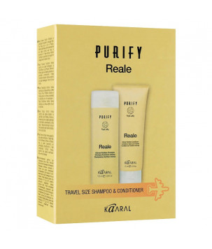 Дорожній набір Purify Reale Travel Kit Kaaral, shm/100 мл + cond/75 мл