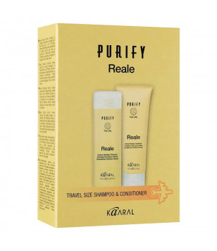 Дорожній набір Purify Reale Travel Kit Kaaral, shm/100 мл + cond/75 мл