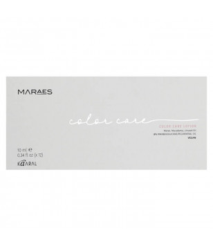 Лосьйон для фарбованого волосся з олією макадамії та лляною олією Maraes Color Care Lotion Kaaral, 12*10 мл