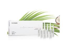 Лосьйон для фарбованого волосся з олією макадамії та лляною олією Maraes Color Care Lotion Kaaral, 12*10 мл