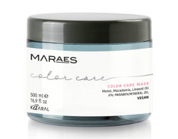 Kaaral Maraes Color Care Mask — маска для фарбованого волосся з маслом макадамії та лляною олією, 500 мл