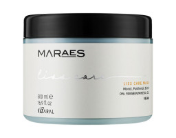 Маска для прямого волосся з пантенолом і біотином Maraes Liss Care Mask Kaaral, 500 мл