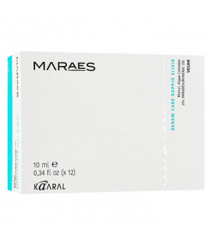 Эликсир для восстановления волос с комплексом водорослей Maraes Renew Care Doppio Elixir Kaaral, 12*