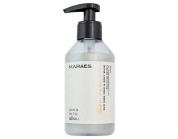 Шампунь 2 в 1 для тіла та волосся після засмаги з екстрактами бузини та гіркого апельсина Maraes Sun Care Hair