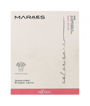 Набір для фарбованого волосся Maraes Color Care Travel Kit Kaaral, shm/100 мл + mask/100 мл