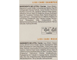Набір Maraes Liss Care Travel Kit Kaaral, shm/100 мл + mask/100 мл
