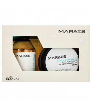 Набор для восстановления волос Maraes Renew Care Travel Kit Kaaral, shm/100 мл + mask/100 мл