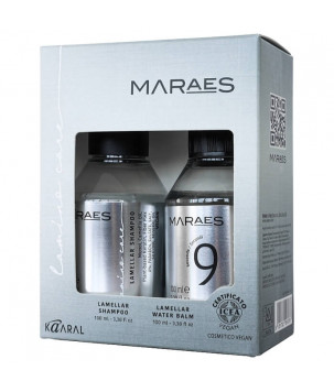 Набір Maraes Lamino Care Travel Kit Kaaral, shm/100 мл + mask/100 мл