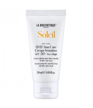 Солнцезащитный крем для чувствительной кожи Soleil Sun Care Cream Sensitive SPF 50+ La Biosthétique,