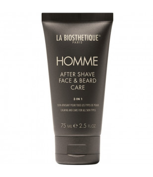 Емульсія після гоління для догляду за шкірою обличчя і бороди Homme After Shave Face & Beard Care La Biostheti