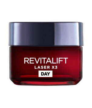 Денний антивіковий крем-догляд потрійної дії для шкіри обличчя L'Oréal Paris Revitalift, 50 мл