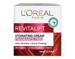 Денний зволожувальний крем-догляд для розгладження шкіри обличчя та проти зморшок L'Oréal Paris Revitalift, 50