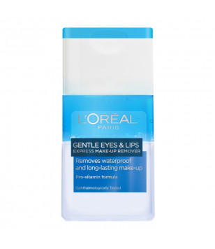 Засіб для зняття водостійкого макіяжу з очей і губ для чутливої шкіри L'Oréal Paris, 125 мл