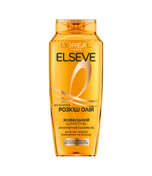 Шампунь "Розкіш Олій" для сухого волосся, що потребує живлення L'Oréal Paris Elseve, 250 мл