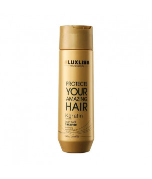Кератиновий шампунь для щоденного використання Keratin Daily Care Shampoo Luxliss, 250 мл