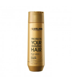 Кератиновый шампунь для ежедневного использования Keratin Daily Care Shampoo Luxliss, 250 мл