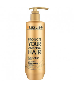 Кератиновий кондиціонер для щоденного використання Keratin Daily Care Conditioner Luxliss, 500 мл