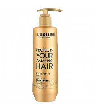 Кератиновый кондиционер для ежедневного использования Keratin Daily Care Conditioner Luxliss, 500 мл