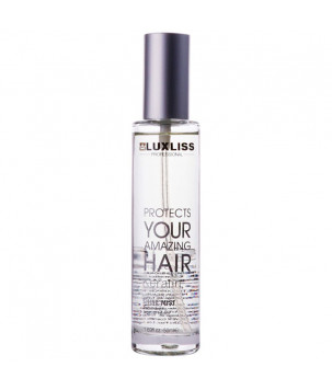 Кератиновий спрей блиск для волосся Keratin Heat Protecting Shine Mist Luxliss, 50 мл