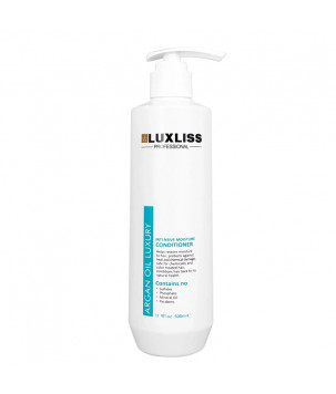 Зволожуючий кондиціонер з аргановим маслом Intensive Moisture Conditioner Luxliss, 500 мл