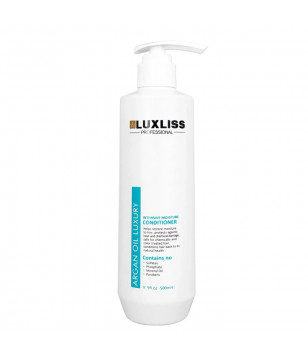Зволожуючий кондиціонер з аргановим маслом Intensive Moisture Conditioner Luxliss, 500 мл