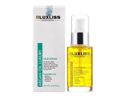 Аргановая сыроватка Argan Oil Hair Serum Luxliss, 60 мл