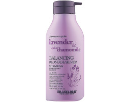 Шампунь для блонда Balancing Blonde & Silver Shampoo Luxliss, 500 мл