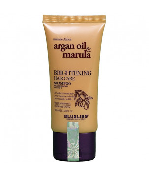 Шампунь для блеска волос Brightening Hair Care Shampoo Luxliss, 40 мл