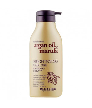 Шампунь для блиску волосся Brightening Hair Care Shampoo Luxliss, 500 мл