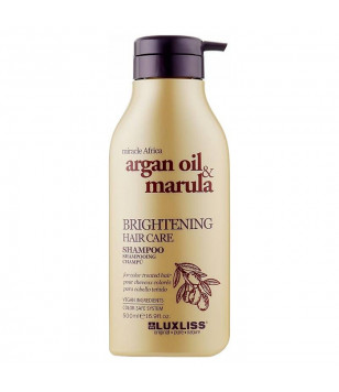 Шампунь для блиску волосся Brightening Hair Care Shampoo Luxliss, 500 мл