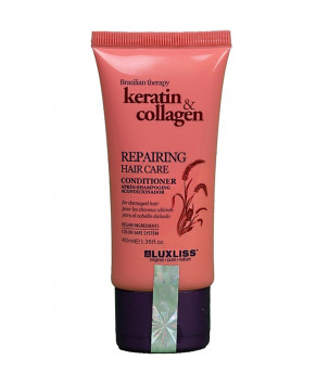 Кондиціонер відновлювальний для волосся Repairing Hair Care Conditioner Luxliss, 40 мл