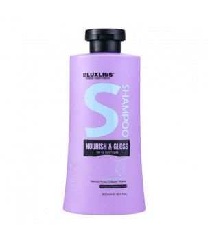 Шампунь для живлення та блиску Nourish & Gloss Shampoo Luxliss, 300 мл